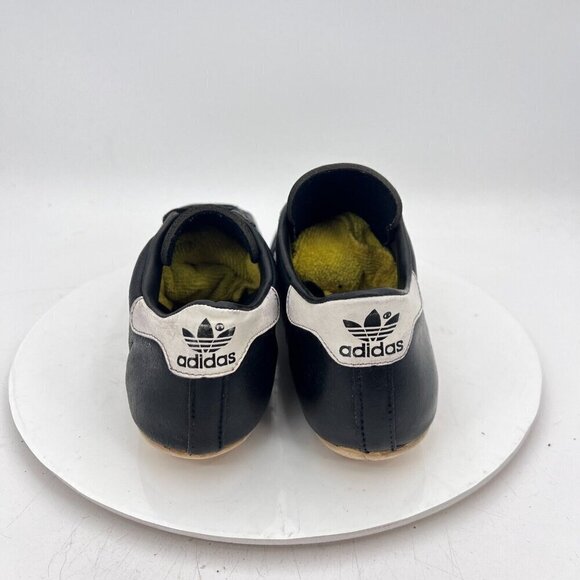 Vintage Adidas Brasil  Men’s Sz 6.5 Black Football Shoe Made in France - Picture 6 of 16